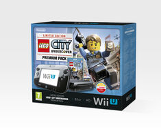Wii U Premium Pack Black + LEGO® City: Undercover