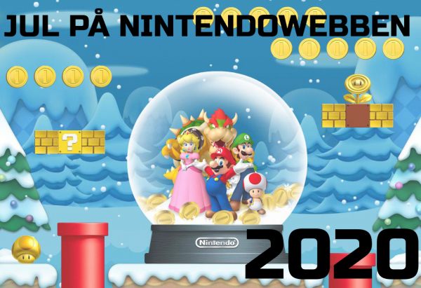Nintendowebben informerar om julen 2020